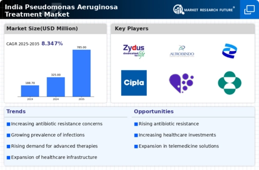 India Pseudomonas Aeruginosa Treatment Market Infographic