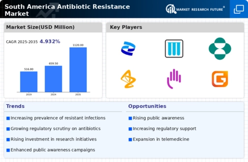 South America Antibiotic Resistance Market Infographic