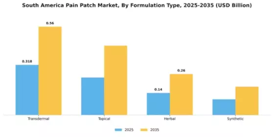South America Pain Patch Market Segment Image 3