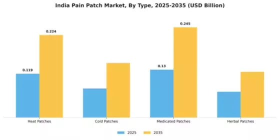India Pain Patch Market Segment Image 3