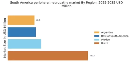South America Peripheral Neuropathy Market Regional Image