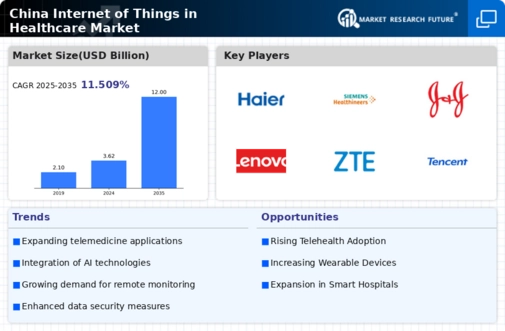 China Internet of Things in Healthcare Market Infographic
