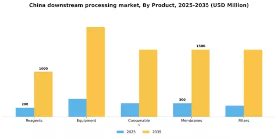 China Downstream Processing Market Segment Image 2