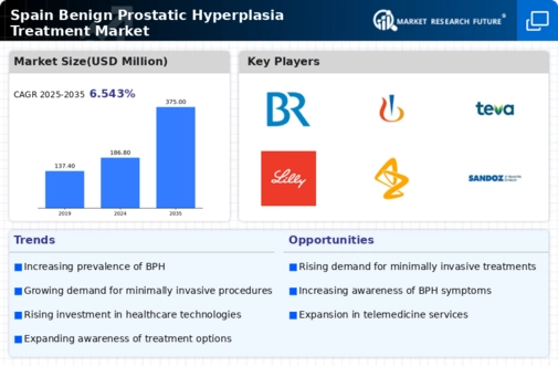 Spain Benign Prostatic Hyperplasia Treatment Market Infographic