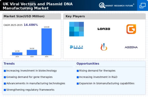 UK Viral Vectors and Plasmid DNA Manufacturing Market Research Report-Forecast to 2035 Infographic
