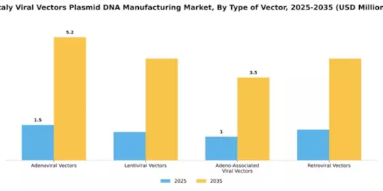 Italy Viral Vectors Plasmid DNA Manufacturing Market Segment Image 4