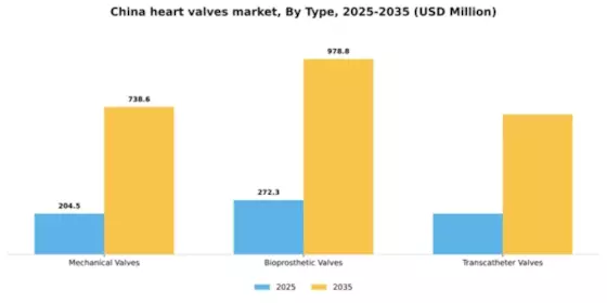 China Heart Valves Market Segment Image 3