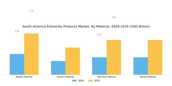 South America Extremity Products Market Segment Image 1