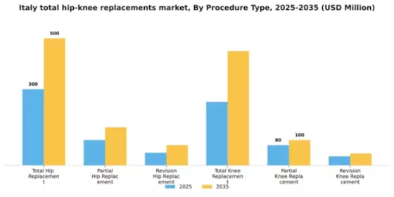 Italy Total Hip Knee Replacements Market Segment Image 2
