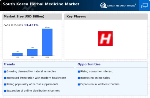 South Korea Herbal Medicine Market Infographic