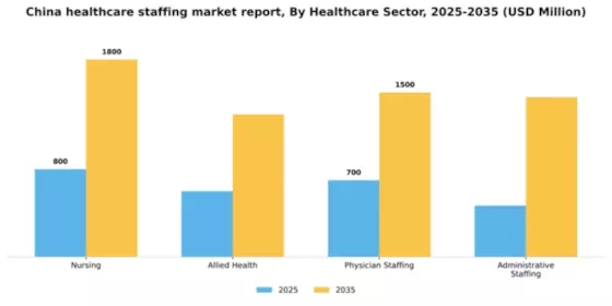 China Healthcare Staffing Market Segment Image 1