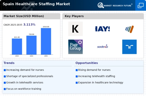 Spain Healthcare Staffing Market Infographic