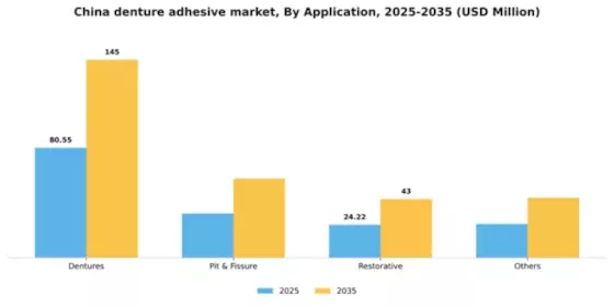 China Denture Adhesive Market Segment Image 0