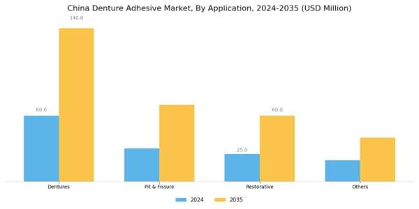 China Denture Adhesive Market Segment Image 1