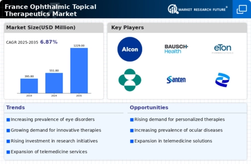 France Ophthalmic Topical Therapeutics Market Infographic
