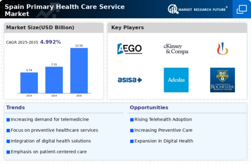 Spain Primary Health Care Service Market Infographic