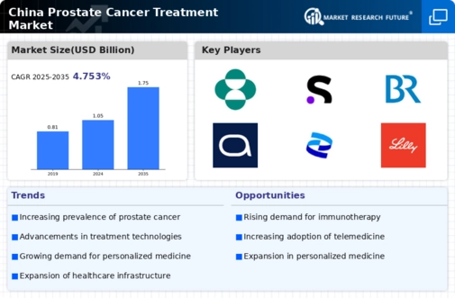 China Prostate Cancer Treatment Market Infographic
