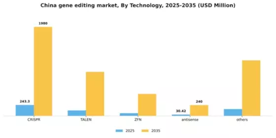 China Gene Editing Market Segment Image 3
