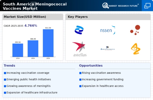 South America Meningococcal Vaccines Market Infographic