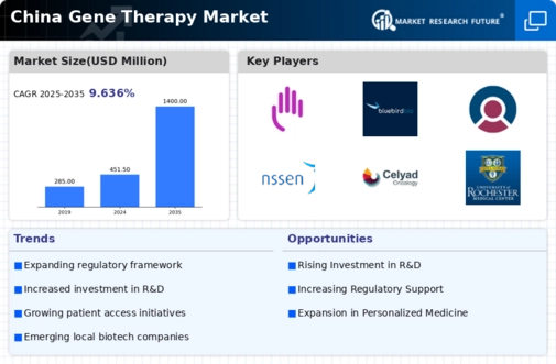 China Gene Therapy Market Infographic