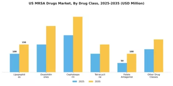 US MRSA Drugs Market Segment Image 1