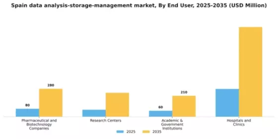 Spain Data Analysis Storage Management Market Segment Image 1