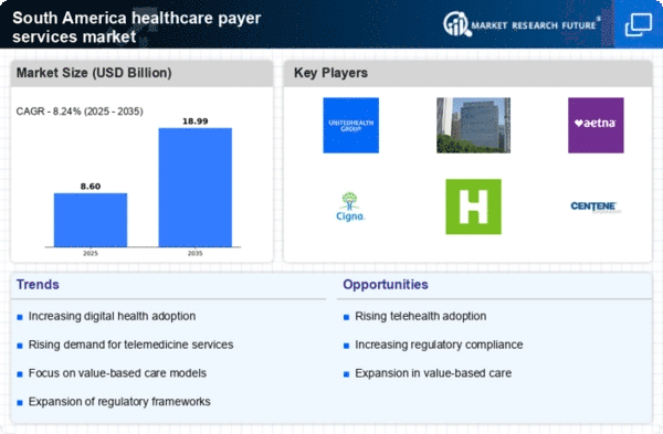 South America Healthcare Payer Services Market Infographic