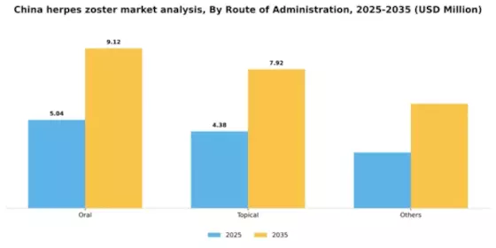 China Herpes Zoster Market Segment Image 2