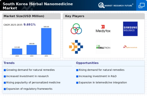 South Korea Herbal Nanomedicine Market Infographic