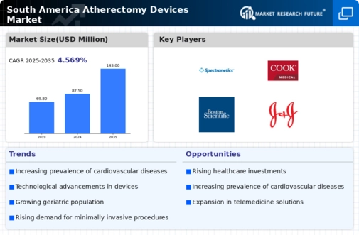 South America Atherectomy Devices Market Infographic
