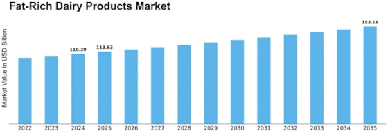 Fat Rich Dairy Products Market Size