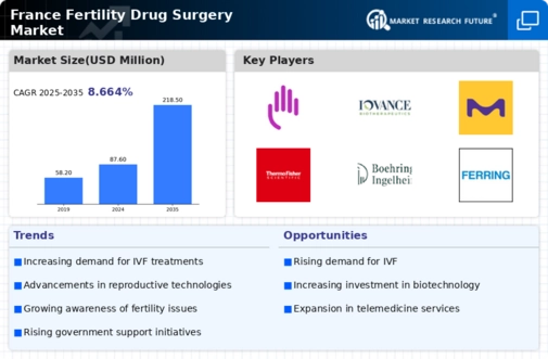 France Fertility Drug Surgery Market Infographic