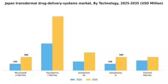 Japan Transdermal Drug Delivery Systems Market Segment Image 3
