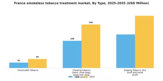 France Smokeless Tobacco Treatment Market Segment Image 2