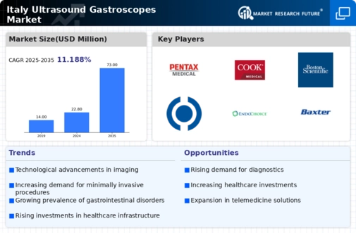Italy Ultrasound Gastroscopes Market Infographic