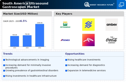 South America Ultrasound Gastroscopes Market Infographic