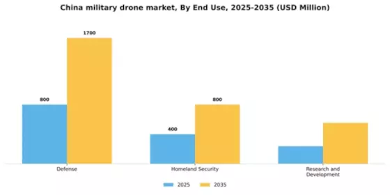 China Military Drone Market Segment Image 1