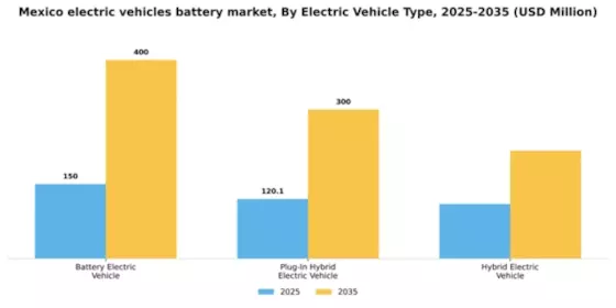 Mexico Electric Vehicles Battery Market Segment Image 3