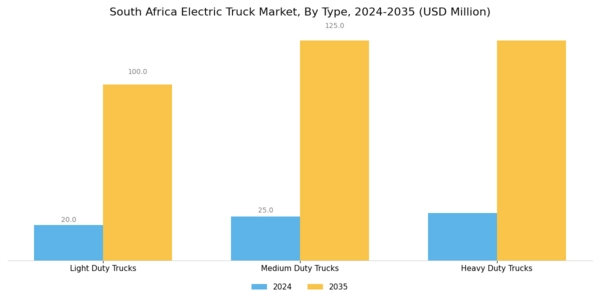 South Africa Electric Truck Market Segment Image 1