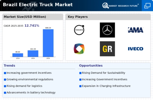 Brazil Electric Truck Market Infographic