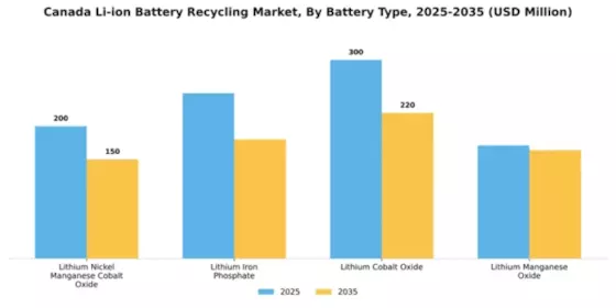 Canada Li Ion Battery Recycling Market Segment Image 1
