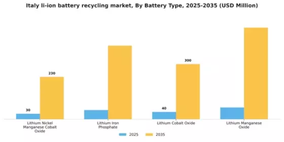 Italy Li Ion Battery Recycling Market Segment Image 1