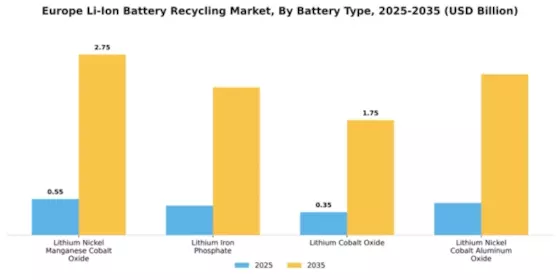 Europe Li Ion Battery Recycling Market Segment Image 1