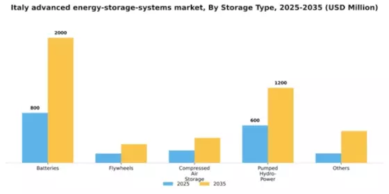 Italy Advanced Energy Storage Systems Market Segment Image 1