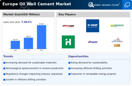 Europe Oil Well Cement Market Infographic