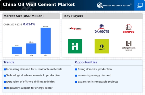 China Oil Well Cement Market Infographic