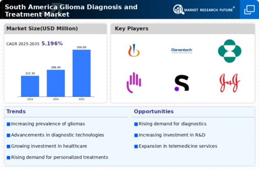 South America Glioma Diagnosis Treatment Market Infographic