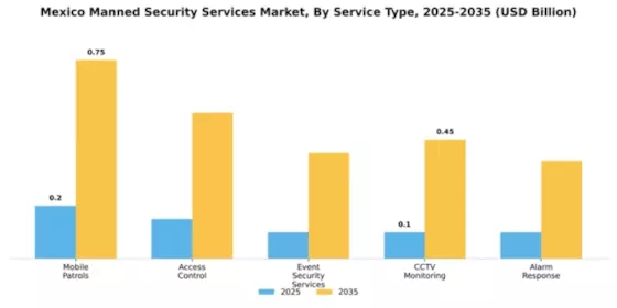Mexico Manned Security Services Market Segment Image 2