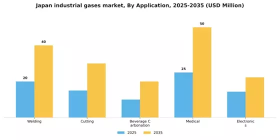 Japan Industrial Gases Market Segment Image 0