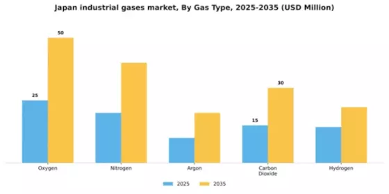 Japan Industrial Gases Market Segment Image 3
